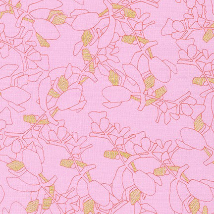 Collection CF, Flora in Petal (Gold Metallic), 1Y (Last piece)