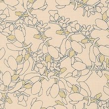 Load image into Gallery viewer, Collection CF, Flora in Lingerie (Gold Metallic), per half-yard