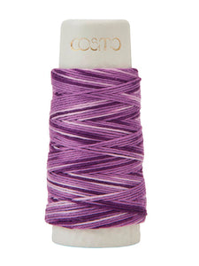 Lecien Hidamari Cosmo Sashiko Thread, Variegated Colours, 30m - 20 colours available
