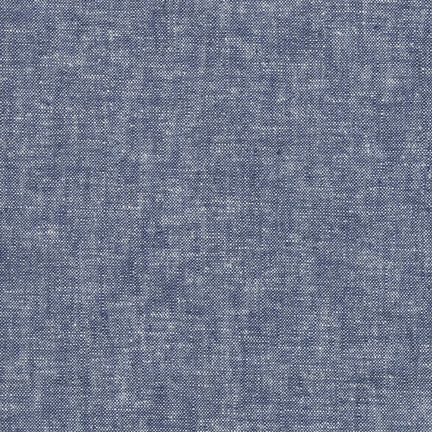 Essex Yarn Dyed, Denim, per half-yard