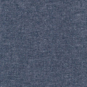 Essex Yarn Dyed Metallic, Midnight, per half-yard