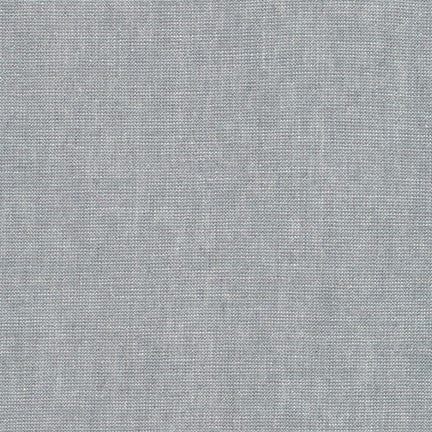 Essex Yarn Dyed Metallic, Platinum, per half-yard