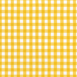 Kitchen Window Wovens, Small Gingham in Grellow, per half-yard