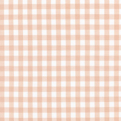 Kitchen Window Wovens, Small Gingham in Lingerie, per half-yard