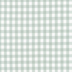 Kitchen Window Wovens, Small Gingham in Desert Green, per half-yard