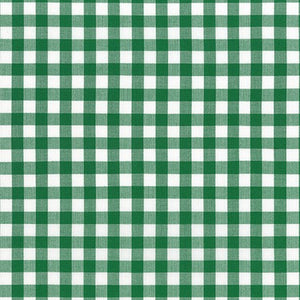 Kitchen Window Wovens, Small Gingham in Forest, per half-yard