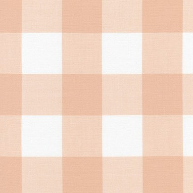 Kitchen Window Wovens, Large Gingham in Lingerie, per half-yard