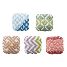 Load image into Gallery viewer, Olympus Japanese Kogin Covered Buttons, set of 5 - Select Design