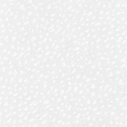 Brush in White, by Pen and Ink, per half-yard