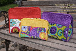 Cosmetics Clutches, Patterns by Annie