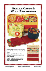 Needle Case & Wool Pincushion, Patterns by Annie