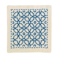 Load image into Gallery viewer, Olympus Japanese Hitomezashi Sashiko Coasters Kit (set of 2) - Select Design