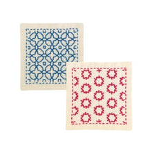 Load image into Gallery viewer, Olympus Japanese Hitomezashi Sashiko Coasters Kit (set of 2) - Select Design