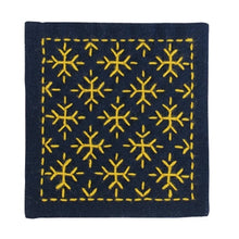 Load image into Gallery viewer, Olympus Japanese Hitomezashi Sashiko Coasters Kit (set of 2) - Select Design