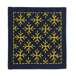 Olympus Japanese Hitomezashi Sashiko Coasters Kit (set of 2) - Select Design