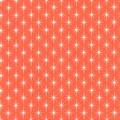Violet Craft Modern Classics, Stars in Orangeade, per half-yard