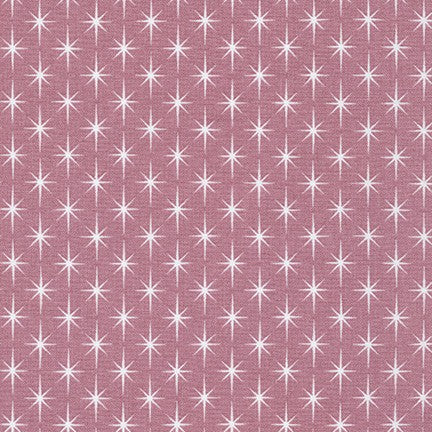 Violet Craft Modern Classics, Stars in Foxglove, per half-yard