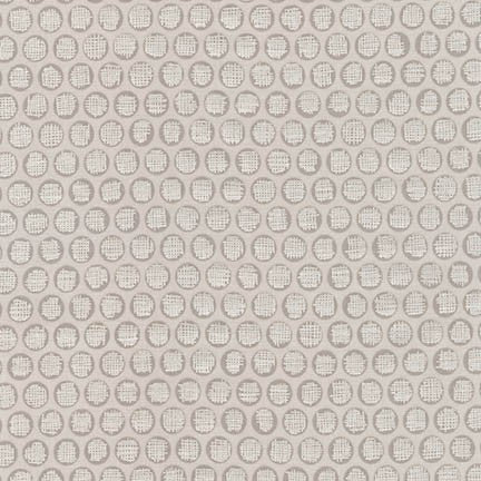 *Closeout Sale* Winter Shimmer, Winter Dots, per half-yard (with Metallic Accents)