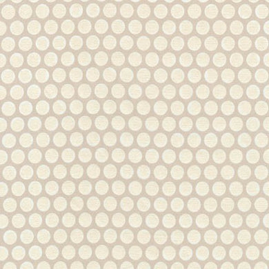 *Closeout Sale* Winter Shimmer, Snow Dots, per half-yard (with Metallic Accents)